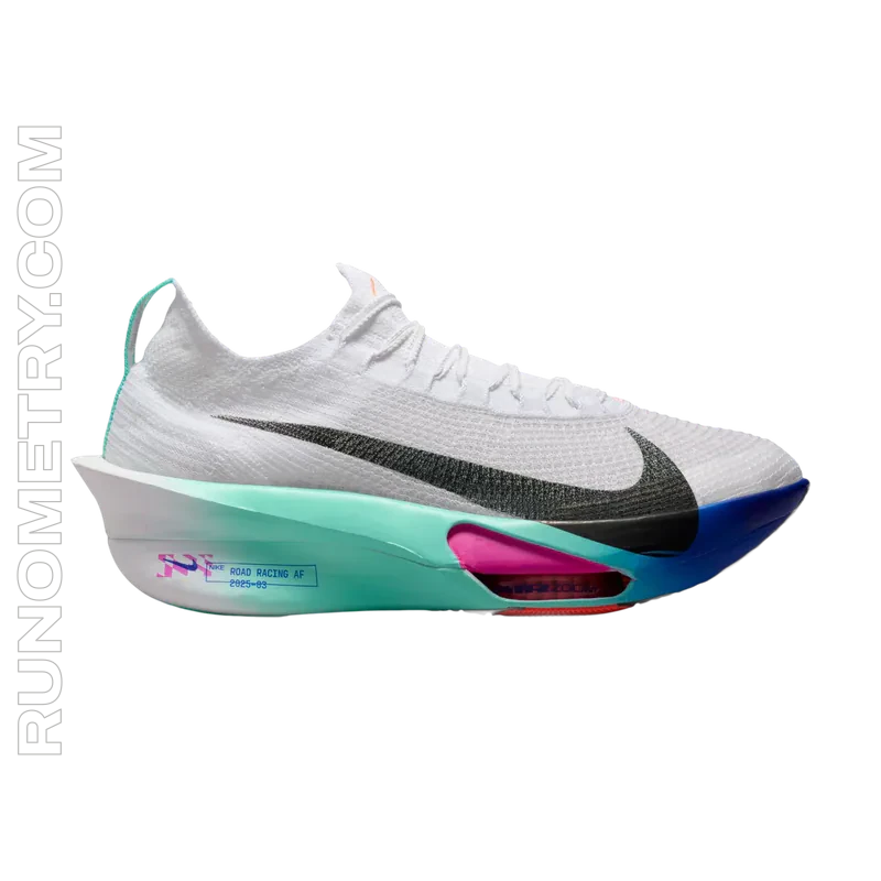 Nike Alphafly 3, widok z boku, Biały