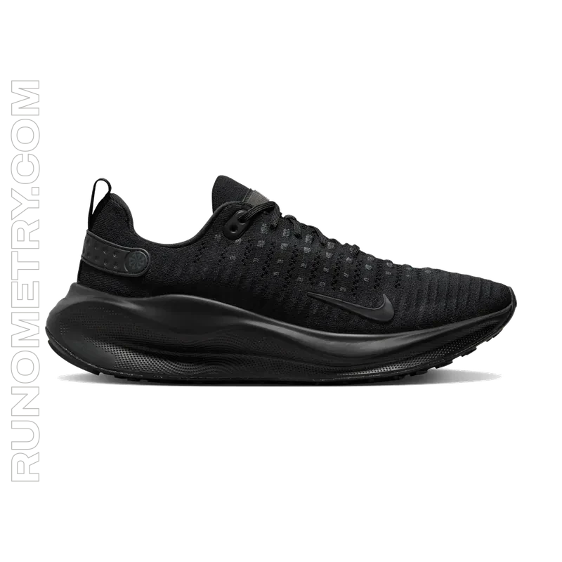 Nike InfinityRN 4, widok z boku, Czarny