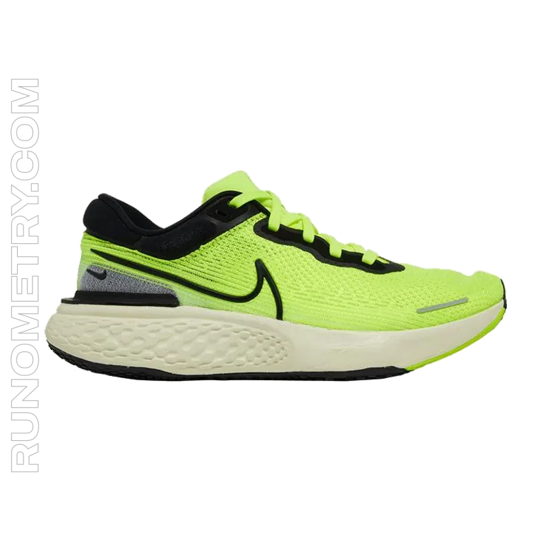 Nike ZoomX Invincible Run Flyknit, pohled z boku, Žlutá
