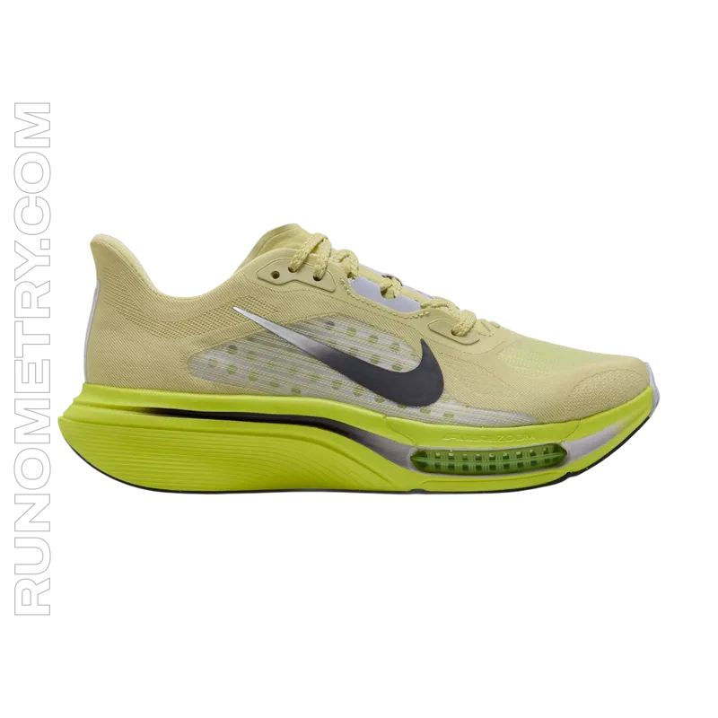 Nike Pegasus Plus 2, vue de côté, Jaune