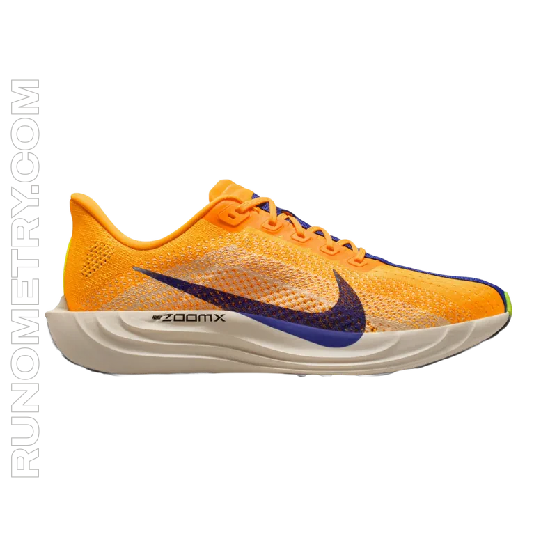 Nike Pegasus Plus, widok z boku, Żółty