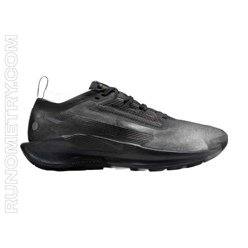 Nike Pegasus Trail 5 GORE-TEX, widok z boku, Czarny