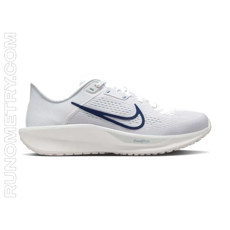 Nike Quest 6, vedere laterală, Alb