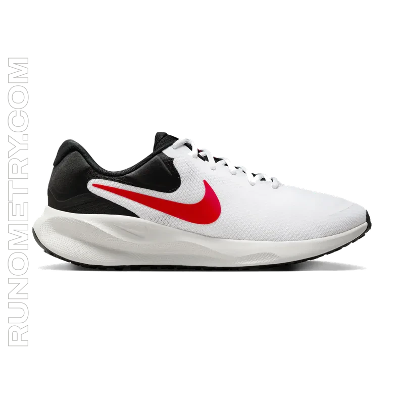 Nike Revolution 7, pohled z boku, Bílá