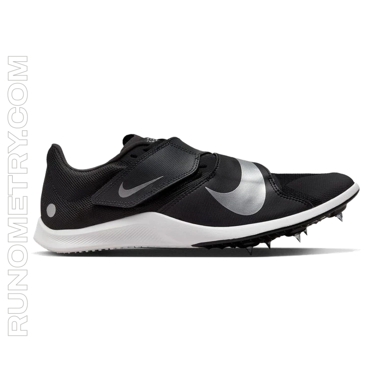 Nike Zoom Rival Jump, vista laterale, Nero