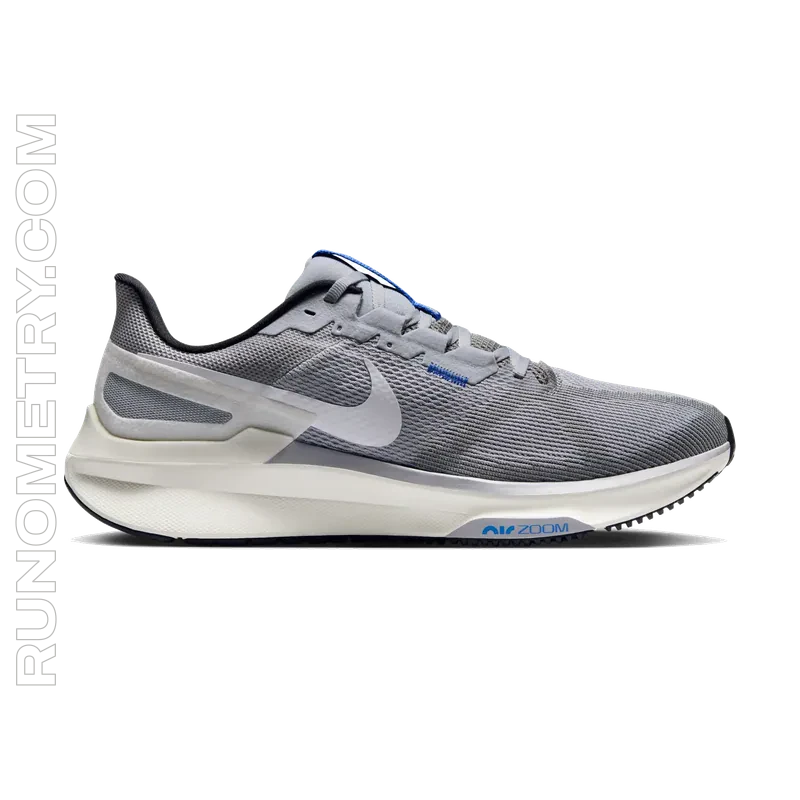 Nike Structure 25, pohled z boku, Šedá
