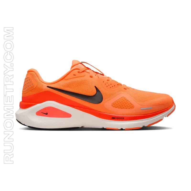 Nike Structure 26, vista lateral, Naranja