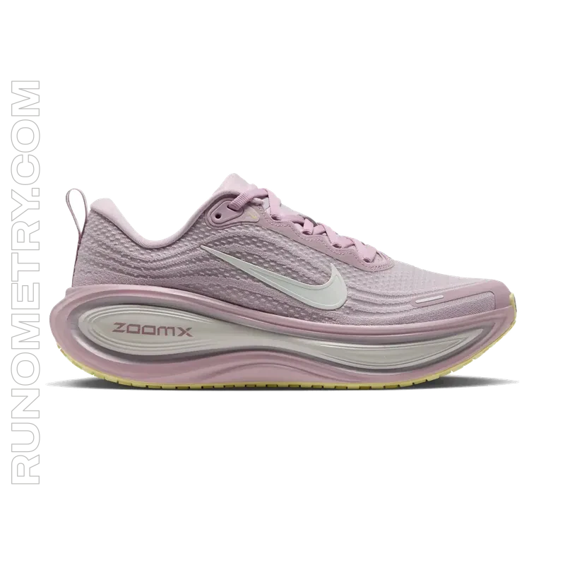 Nike Vomero Plus, vista laterale, Rosso
