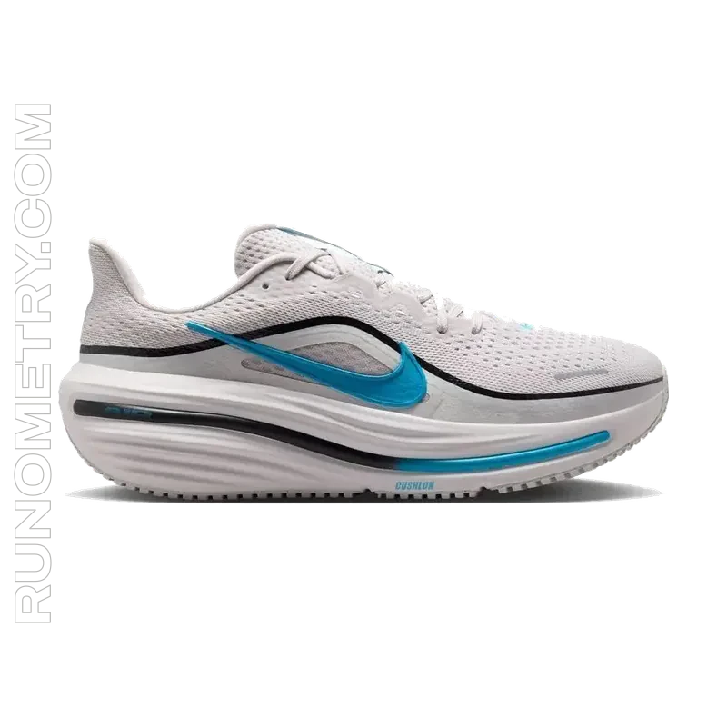 Nike Winflo 12, vista lateral, Cinza