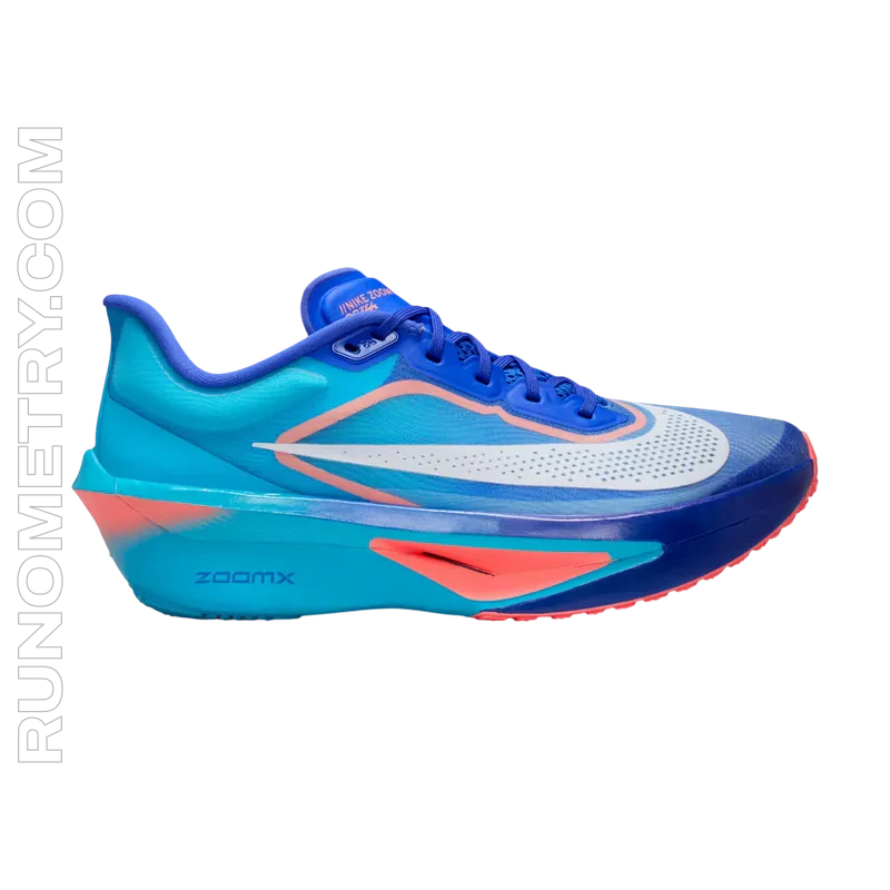Nike Zoom Fly 6, vista laterale, Blu