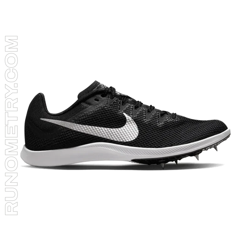 Nike Zoom Rival Distance, Seitenansicht, Schwarz