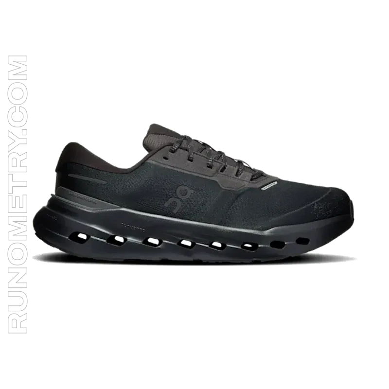 On Cloudrunner 3 Waterproof, pohled z boku, Černá