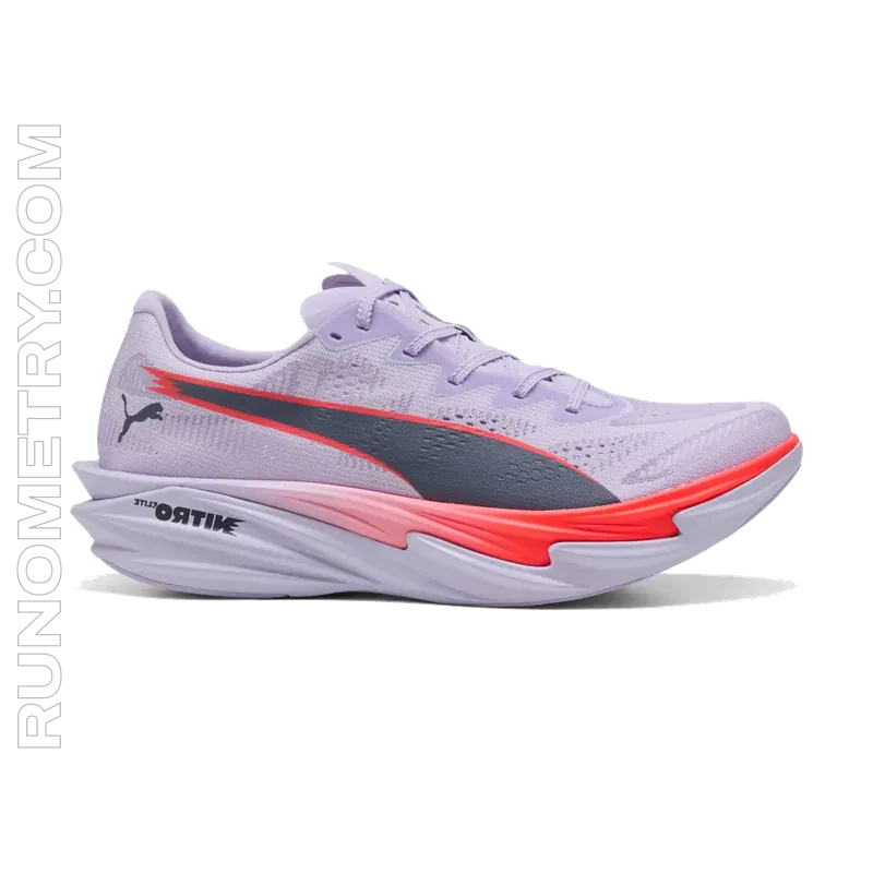 Puma Deviate NITRO Elite 4, vue de côté, Violet