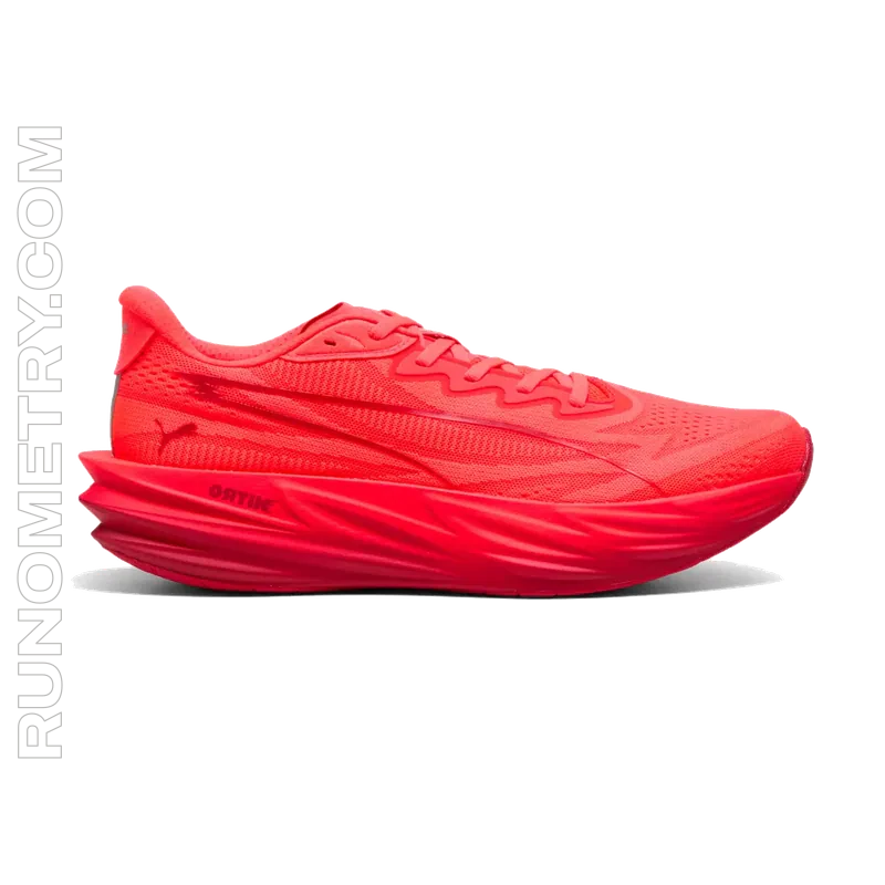 Puma Deviate Pure NITRO, Seitenansicht, Rot