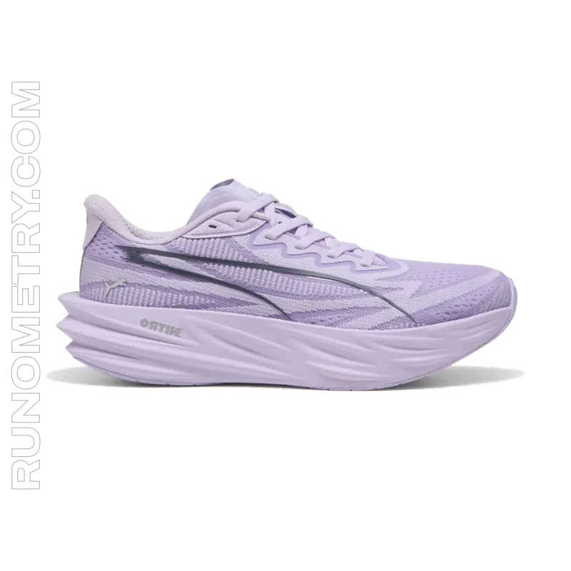 Puma Deviate Pure NITRO, vista laterale, Viola