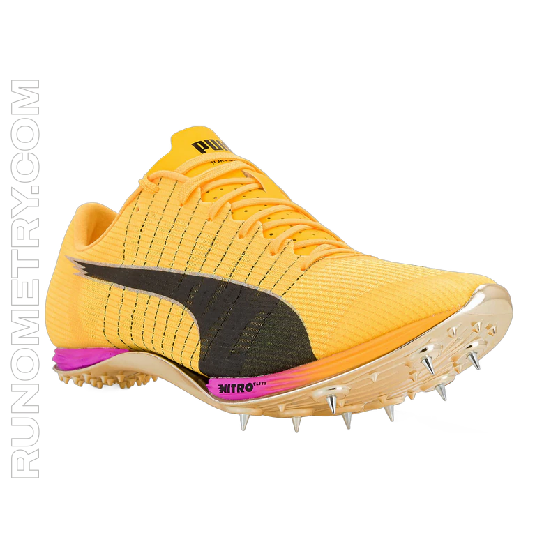 Puma evoSPEED NITRO 400 2 Elite, side view, Orange