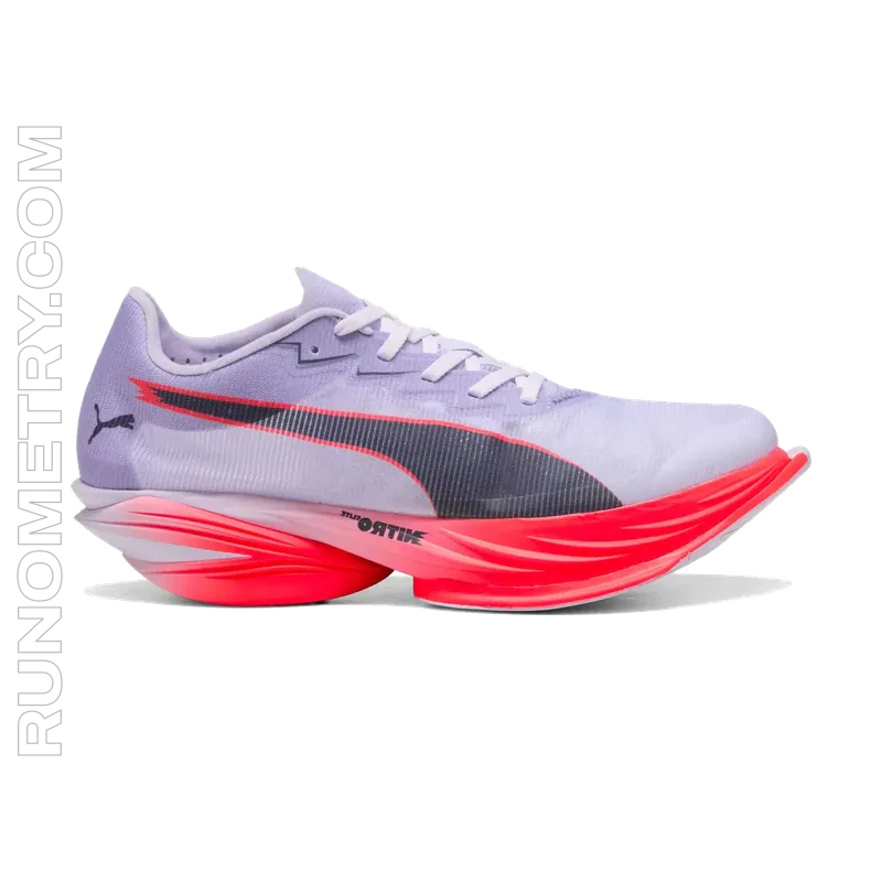 Puma FAST-R NITRO Elite 3, widok z boku, Fioletowy