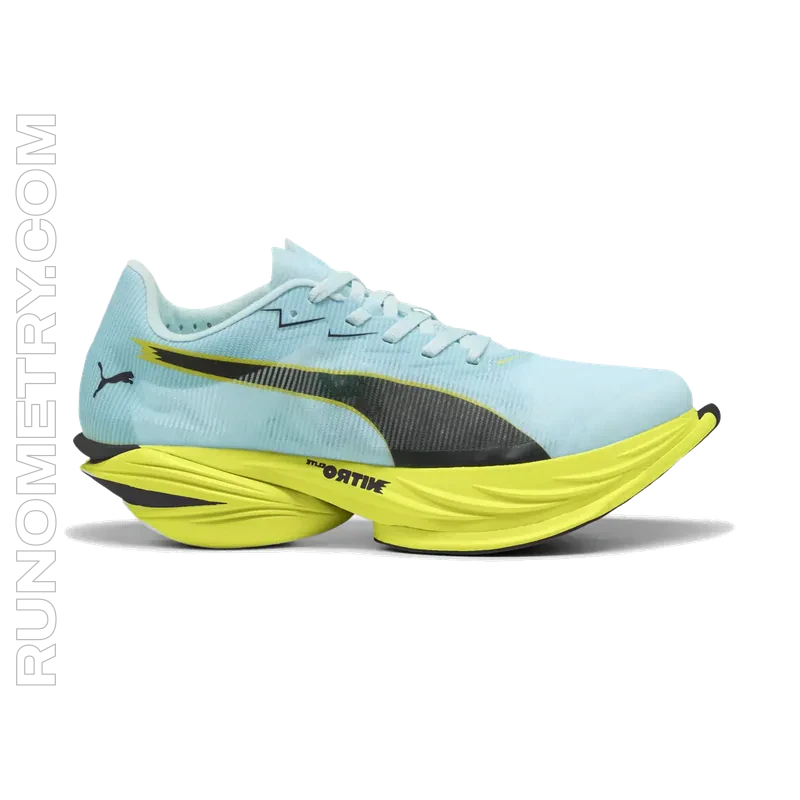 Puma FAST-R NITRO Elite 3, pohled z boku, Modrá