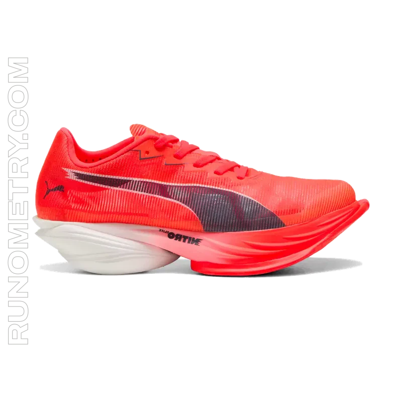 Puma FAST-R NITRO Elite 3, side view, Red