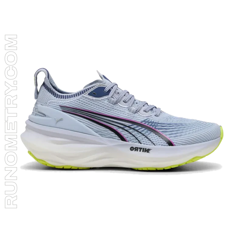 Puma ForeverRun NITRO 2, widok z boku, Niebieski