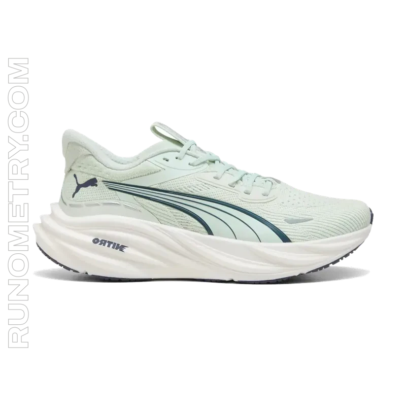 Puma Magnify NITRO 3, pohled z boku, Zelená