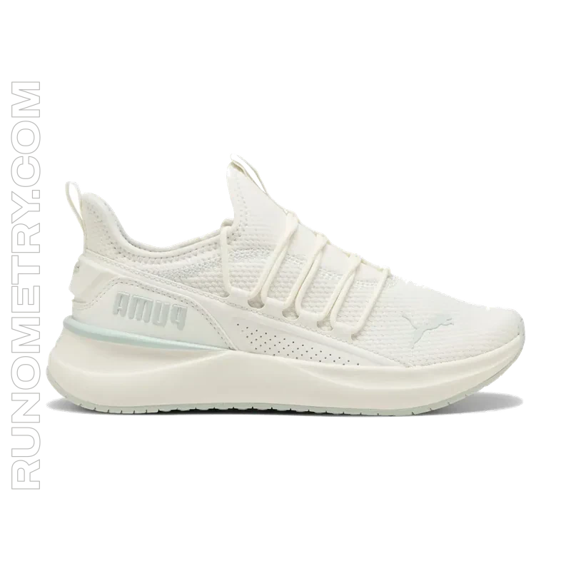 Puma Softride Carson Fresh, zijaanzicht, Wit