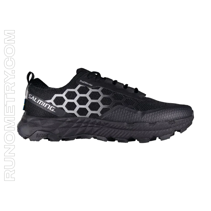 Salming Recoil Trail Warrior, pohled z boku, Černá