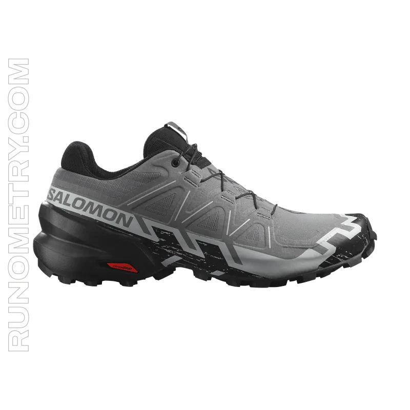 Salomon Speedcross 6, pohled z boku, Šedá
