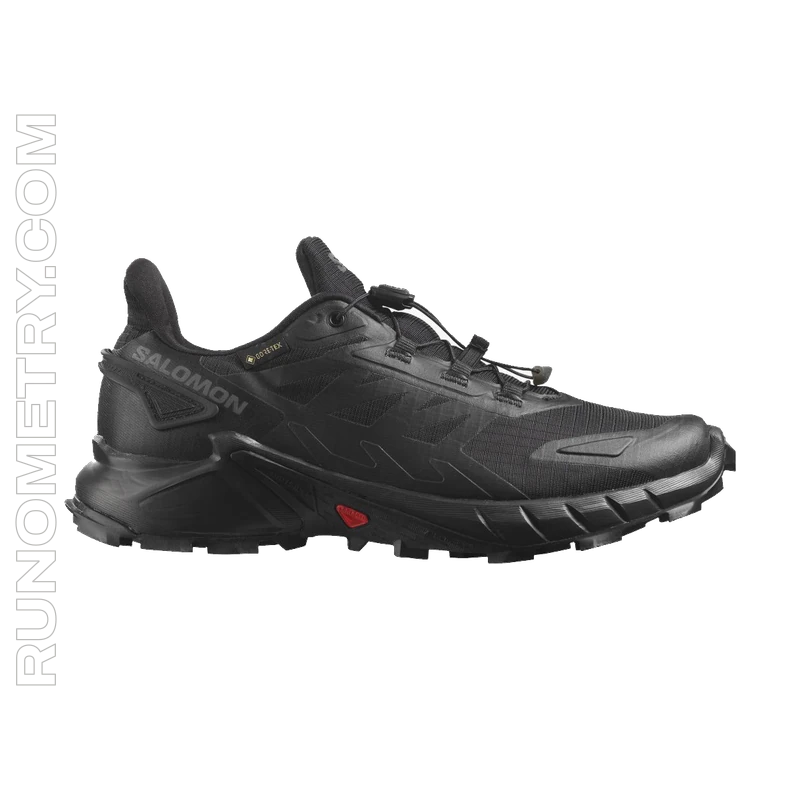 Salomon Supercross 4 GTX, Seitenansicht, Schwarz
