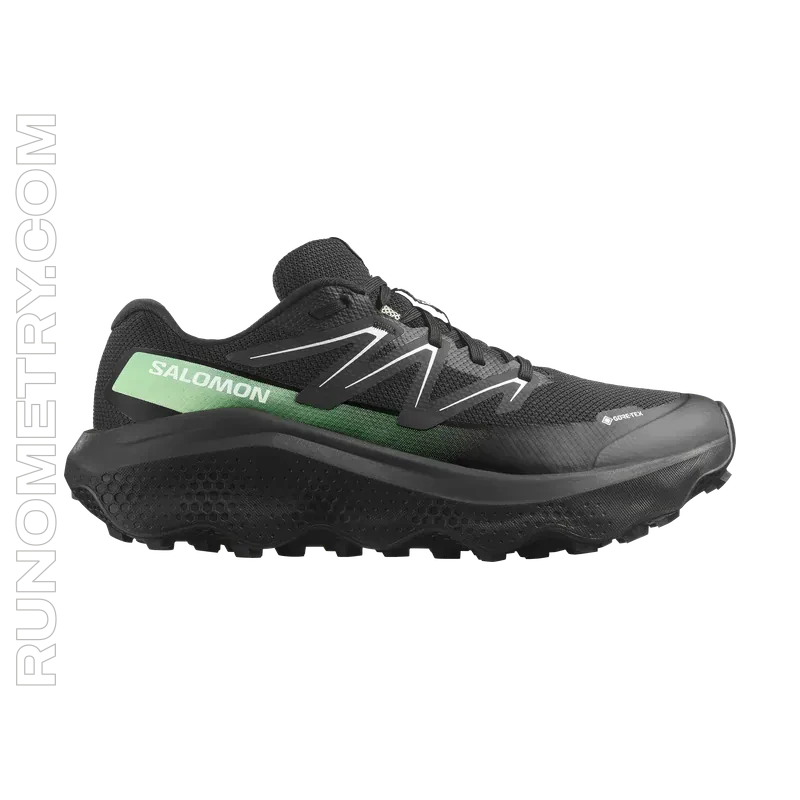 Salomon Ultra Flow 2 Gore-Tex, pohled z boku, Černá