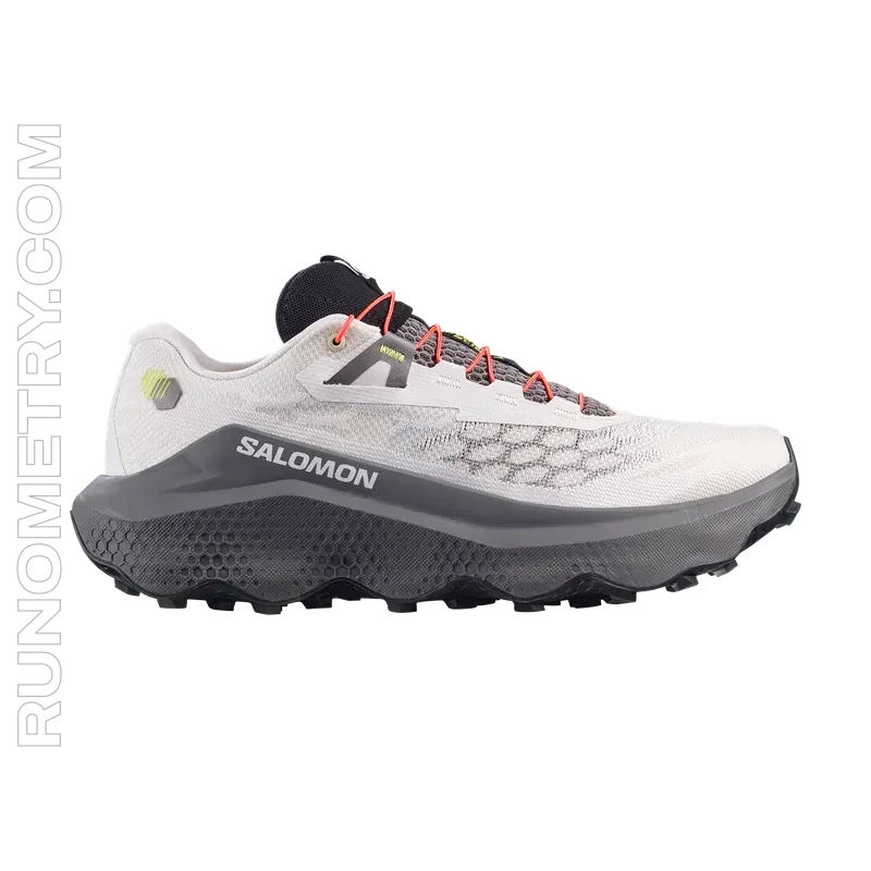 Salomon Ultra Glide 4, pohled z boku, Šedá