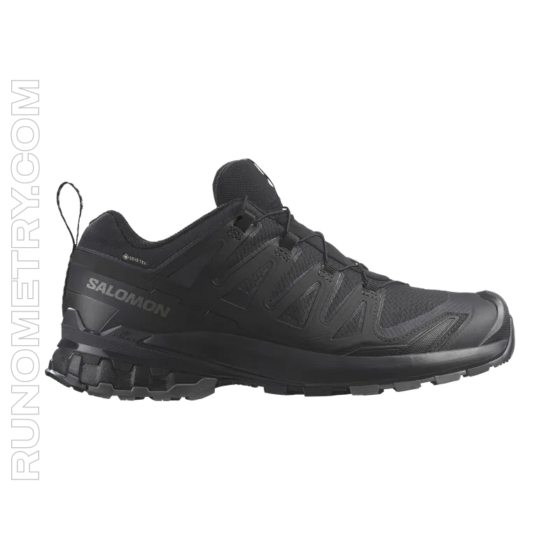 Salomon Xa Pro 3D V9 Gore-Tex, pohled z boku, Černá
