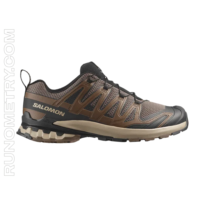 Salomon Xa Pro 3D V9, vista lateral, Marrom