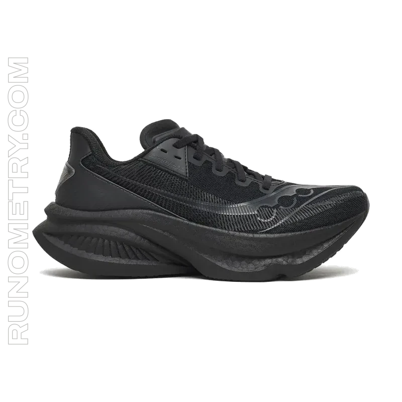Saucony Endorphin Azura, vista laterale, Nero