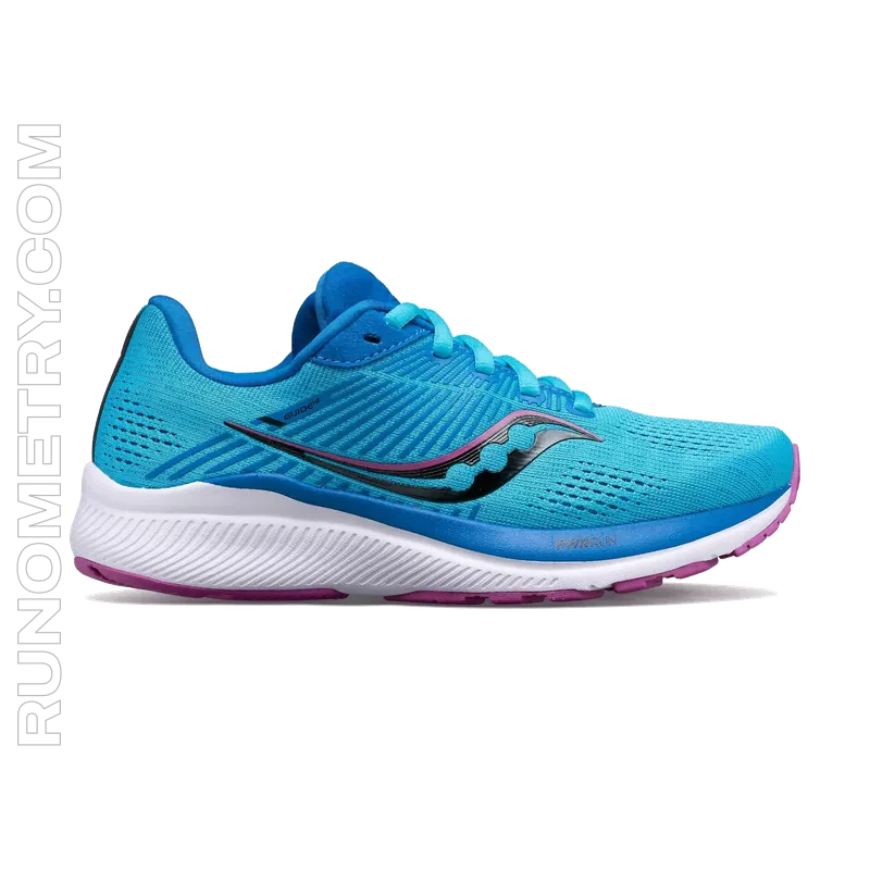 Saucony Guide 14, vista lateral, Azul