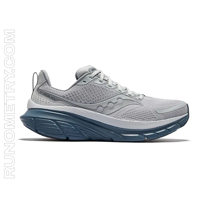 Saucony Guide 17, pohled z boku, Šedá