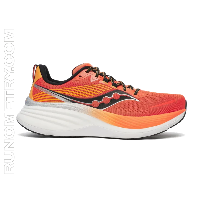 Saucony Hurricane 24, vista lateral, Rojo