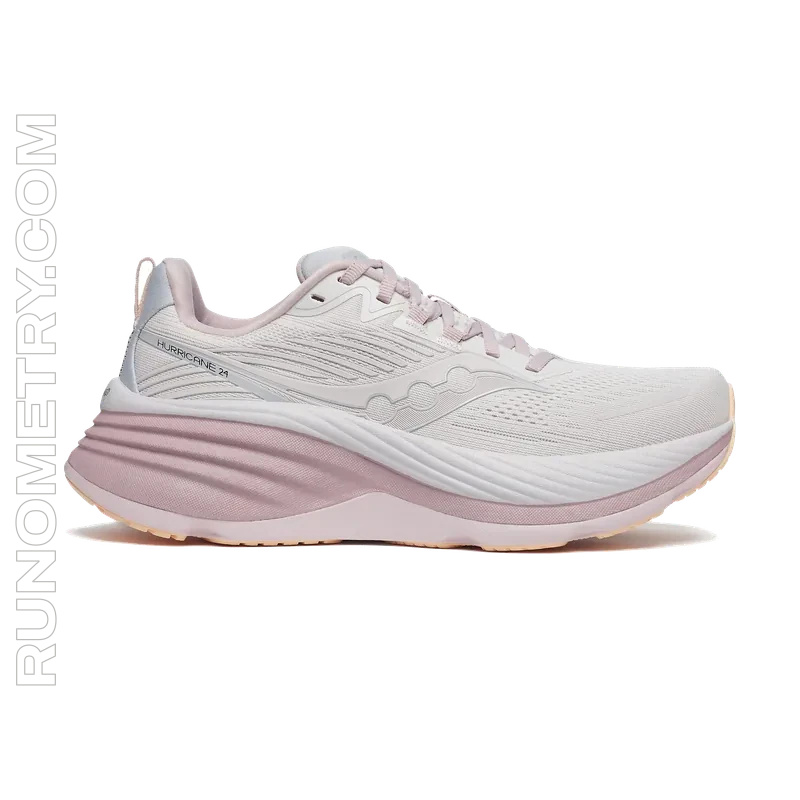 Saucony Hurricane 24, pohled z boku, Šedá