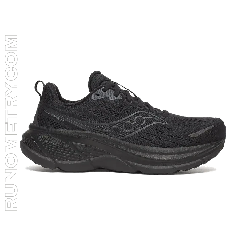 Saucony Hurricane 25, pohled z boku, Černá