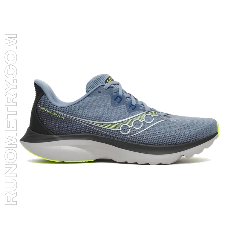 Saucony Kinvara 16, pohled z boku, Modrá