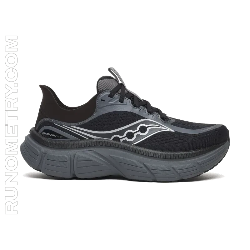 Saucony Paramount Max, pohled z boku, Černá
