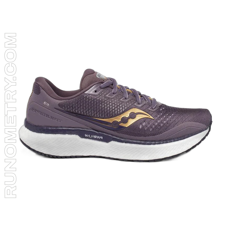 Saucony Triumph 18, vedere laterală, Gri
