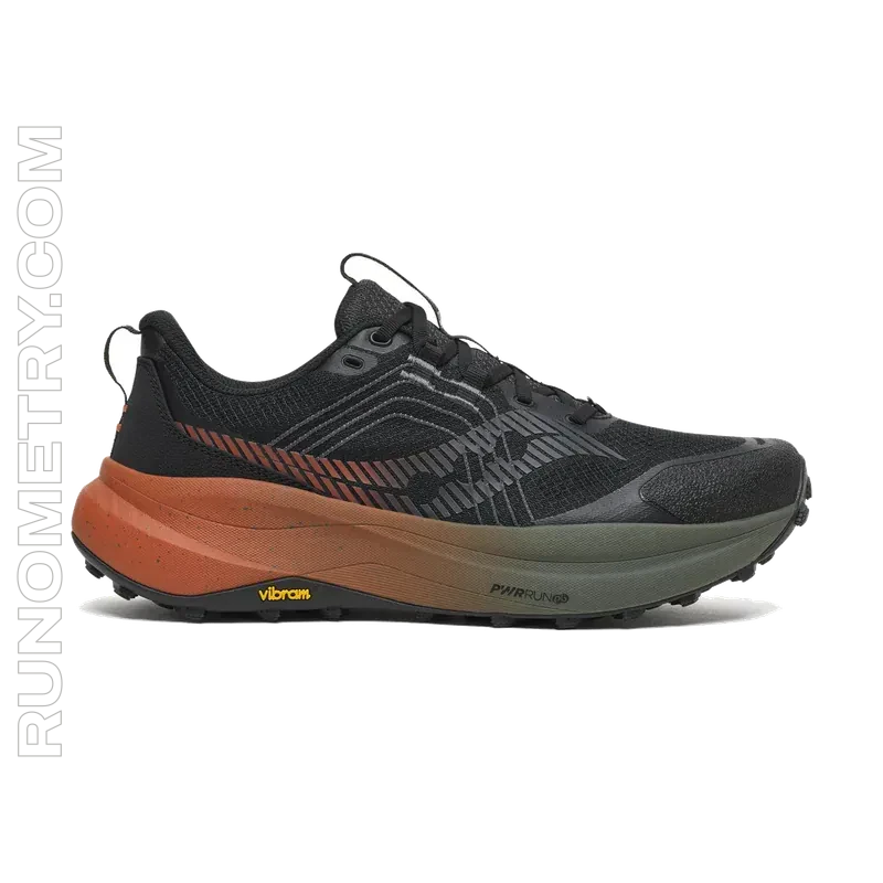 Saucony Xodus Ultra 4, pohled z boku, Černá