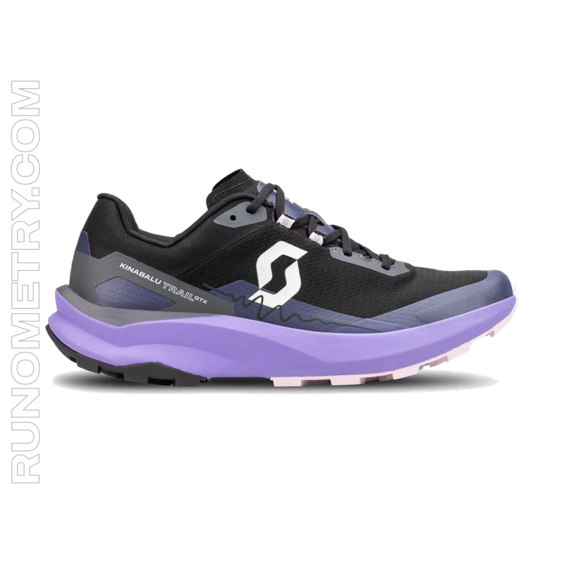 Scott Kinabalu Trail GTX, vista laterale, Nero
