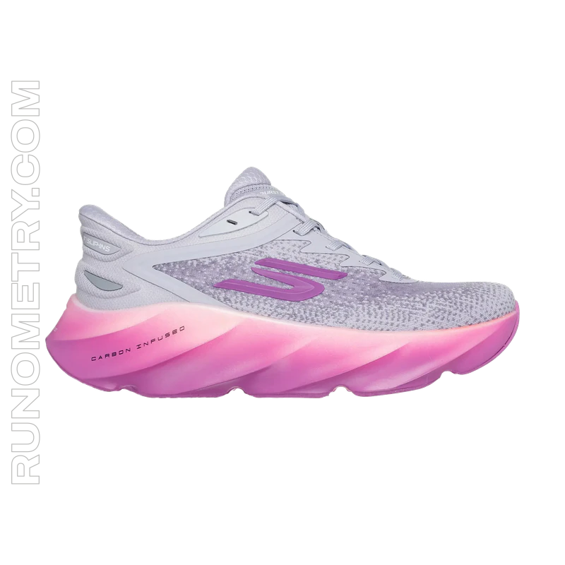 Skechers Aero Burst, zijaanzicht, Paars