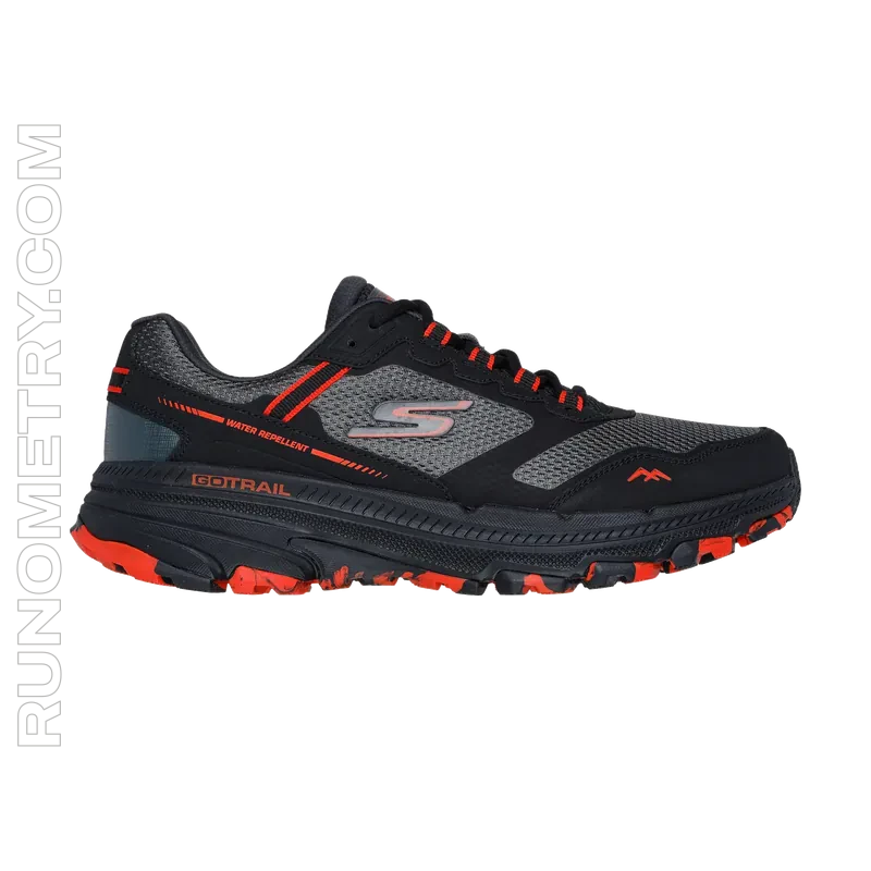 Skechers GO Run Trail Altitude 2, vista laterale, Nero