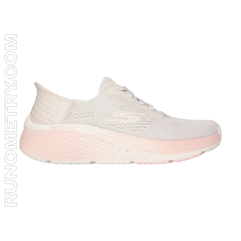Skechers Max Cushioning Elite 2, vedere laterală, Bej