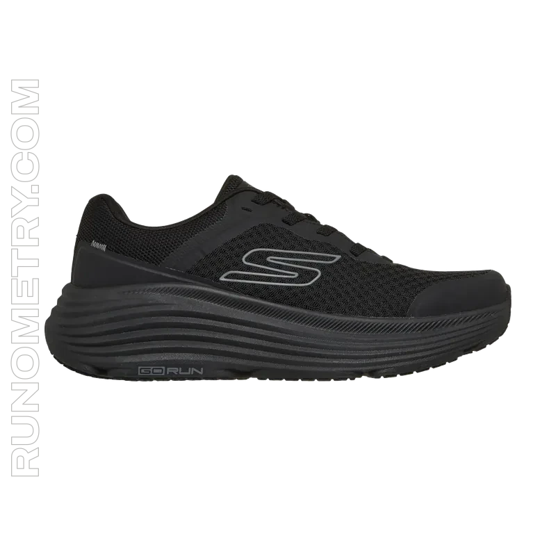 Skechers Max Cushioning Endeavour, widok z boku, Czarny