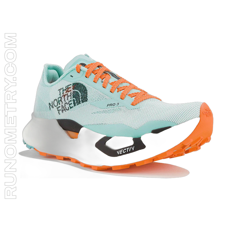 The North Face Summit VECTIV Pro 3, vista laterale, Blu
