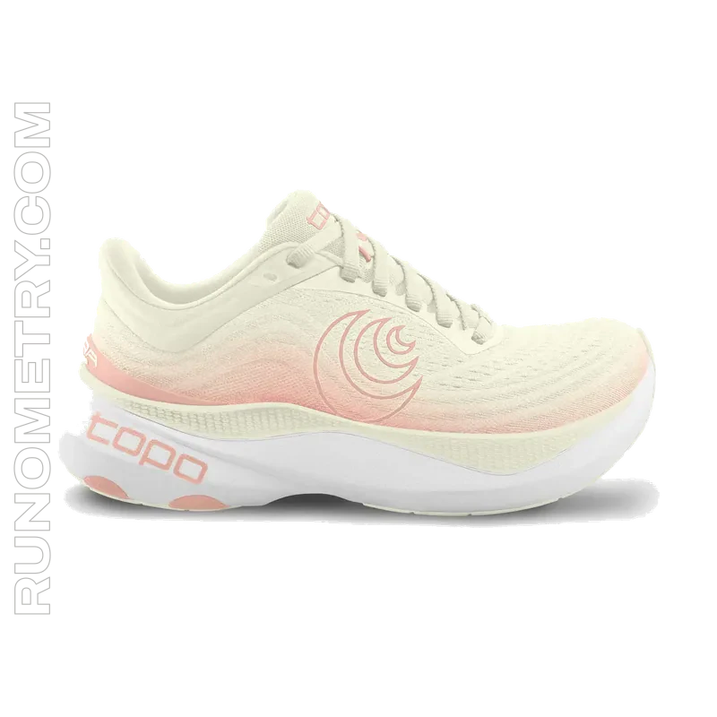 Topo Athletic Aura, vista laterale, Rosa